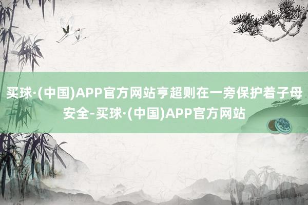 买球·(中国)APP官方网站亨超则在一旁保护着子母安全-买球·(中国)APP官方网站